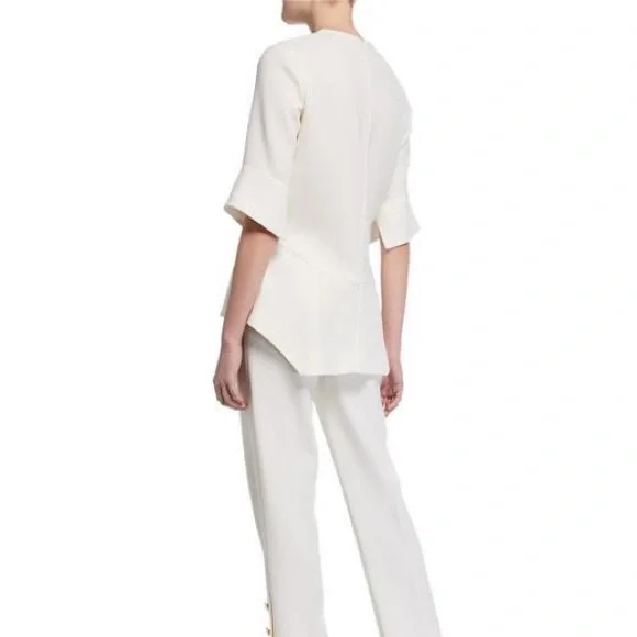 Lela Rose Crepe Top - Picture 2 of 9